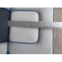 1988 Four Winns 160 Marine Boat Folding Back to Back Seats 39.5" x 14"