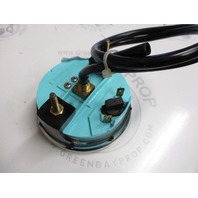 SE9798B Faria Marine Boat MPH Speedometer Dash Gauge Black/White Chrome