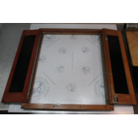 1988 Wellcraft 192 Classic Teak Cuddy Cabin Doors and Frame 35 3/4" x 29 7/8"