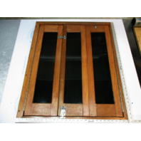 1988 Wellcraft 192 Classic Teak Cuddy Cabin Doors and Frame 35 3/4" x 29 7/8"