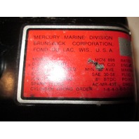 79961 Mercury Mercruiser 898 Stern Drive Rocker Valve Cover Set