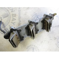 0389395 Evinrude Johnson 60-75 HP Intake Manifold 20" W/ Leaf Plates 0389553