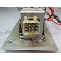 Vintage Chris Craft Scorpion Boat Aluminum Dash Panel Switches 8.75" x 5.25"