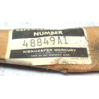 48849A1 Fits Mercury Snowmobile Skeg Ski Runner Wear Bar Rod 26" Set (2)