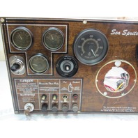 Sea Sprite Continental Mark III Boat Dash Panel Gauge Cluster 24"x 11"