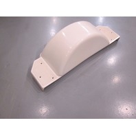 Shoreland'r  9 3/4"W, 32"L, 9 1/4"H White Poly 2 Hole Boat Trailer Fender