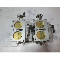Rebuilt 393777 393778 Evinrude Johnson 90 115 140 V4 Upper & Lower Carburetors