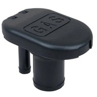 Perko Boat COMBINATION GAS FILL & TANK VENT-Black