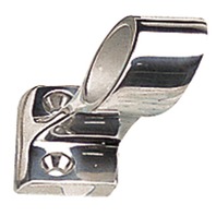 Stainless Steel HANDRAIL FITTING 60 Degree Center, 7/8" OD, Rail Height 1-13/16"