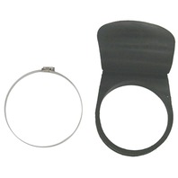 EXHAUST PROTECTOR VALVES, MERCRUISER-Fits both 5" and 6" Exhaust, Includes Stainless Clamp