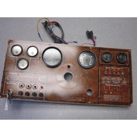 1983 Continental Vintage Boat Dash Panel Gauges Switches