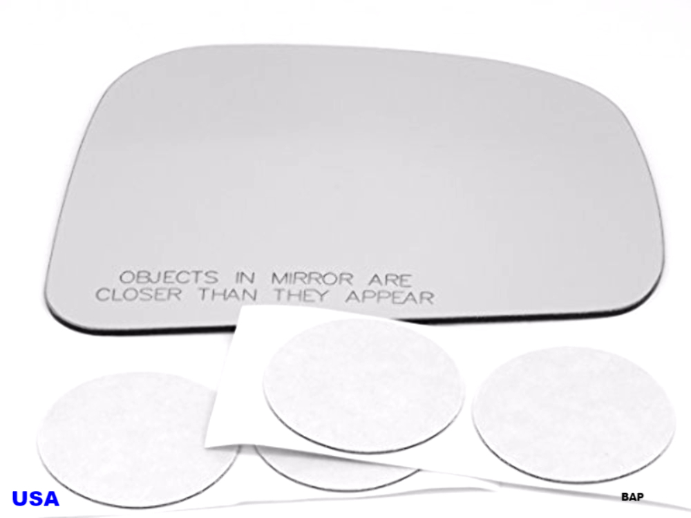 Passenger Right Side Replacement Convex Mirror Glass For Nissan Sentra 2007-2012