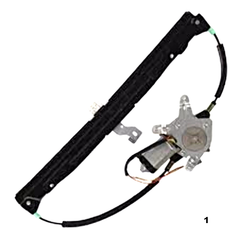 Rear Passenger Side Window Regulator with Motor Fits 2002-2010 Ford Explorer