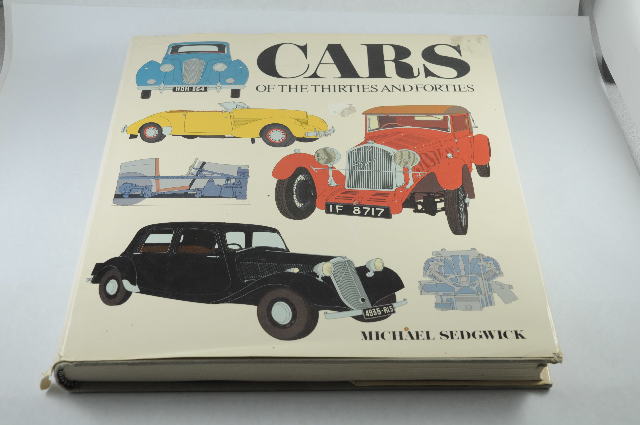 Cars of the Thirties and Forties by Michael Sedgwick HC Coffeetable Book