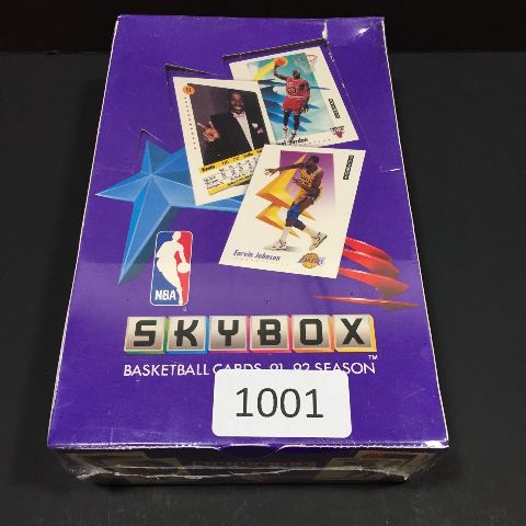 Lot of 12- 1991-92 SkyBox  Basketball  Sealed Packs