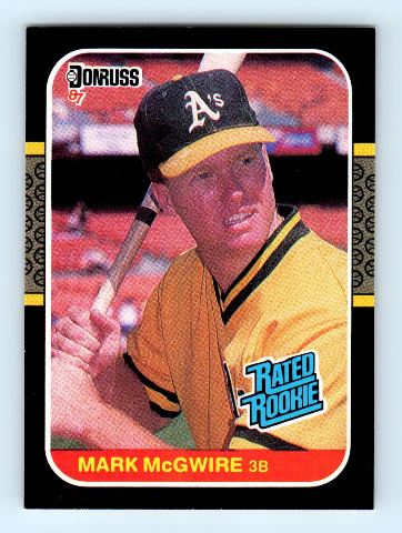1987 Donruss #46 Mark McGwire RC -PICK YOUR CARD! (PDC_RC_1137)