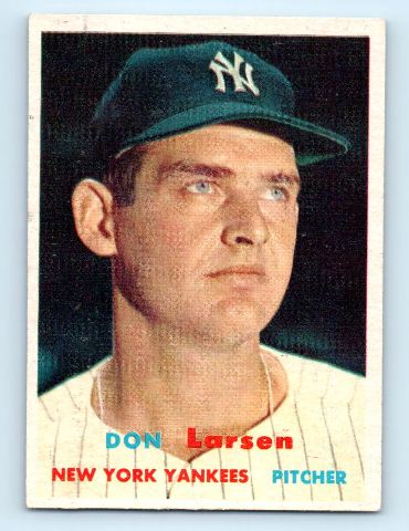 Don Larsen - 1957 Topps  #175 EX