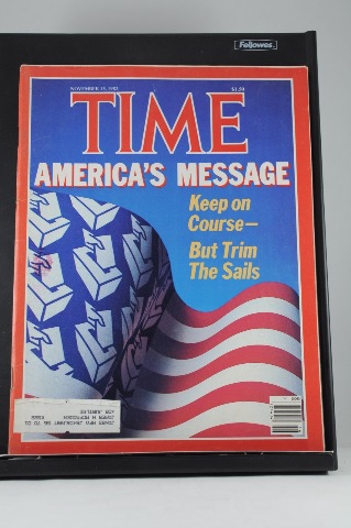 Time Magazine Nov 15 1982 America's Message