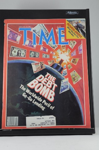 Time Magazine Jan 10 1983 The Debt Bomb