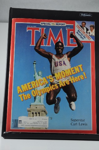 TIME Magazine July 30 1984 Special Report: America's Moment Olympics; Carl Lewis