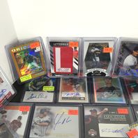 Lot of 20 Baseball Cards Auto Relics Game Used Bat Jersey Patch POA Serial