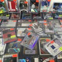 Lot of 20 Baseball Cards Auto Relics Game Used Bat Jersey Patch POA Serial