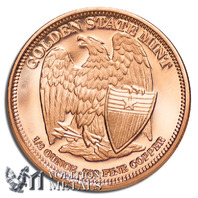 3 Coins- Indian Head Cent 1/2 oz .999 Copper Bullion Rounds