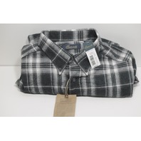 Roundtree & Yorke Mens Long Sleeve Flannel Button-up Shirt Many Colors & Sizes