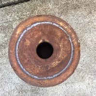 Vintage Disk Harrow Gang Spool Steampunk Yard Art Part No. 550079