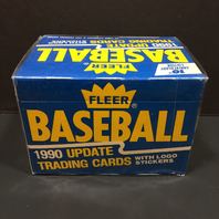 Lot of 4- 1990 Fleer Update Baseball  Sealed Factory Set