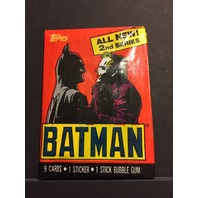 Lot of 2- 1989 Topps Batman Series 2 Sealed Trading Card Packs