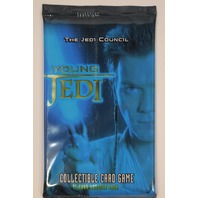 Lot of 4- Star Wars: Young Jedi -Jedi Council CCG Gaming Cards Booster Packs