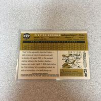2009 Topps Heritage Baseball Chrome Refractor #C27 Clayton Kershaw 1047/1960