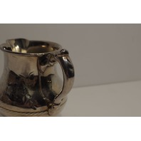 Vintage Pairpoint Mfg. Co Silver Quadruple Plate Footed Creamer #355
