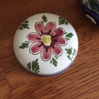Delfts Polychrome Hand Painted Jar