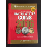 2016 Hardcover Hidden-spiral Red Book Guide Book of United States Coins Whitman