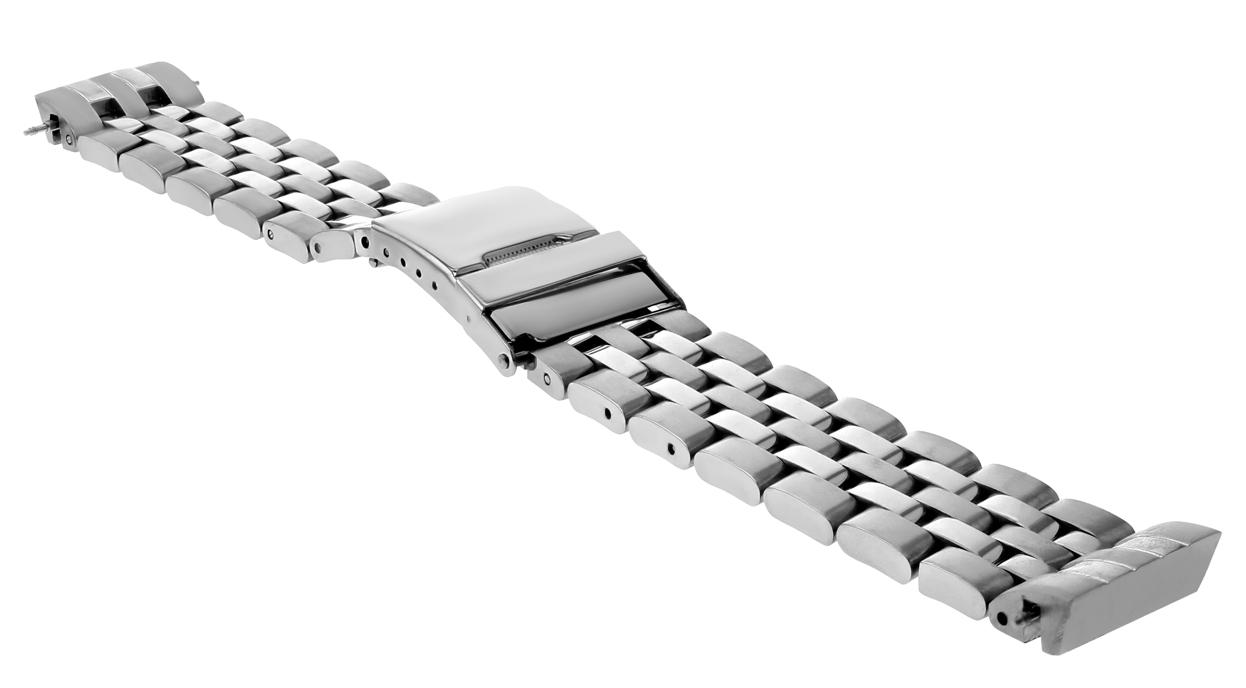 20MM WATCH BAND BRACELET FOR BREITLING BLACKBIRD AEROSPACE STEEL MATTE/POLISH Ewatchparts