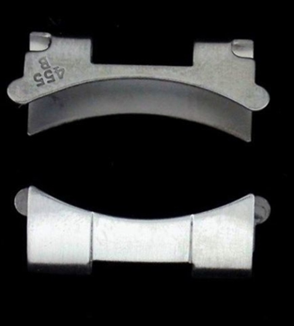 END LINK PIECE FOR OYSTER WATCH BAND ROLEX 20MM LUGS MATTE 455B