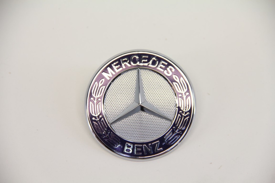 Mercedes CLS 550 12-14 Front Bumper Emblem Logo 218 817 01 16, OEM, 2012, 2013, 2014