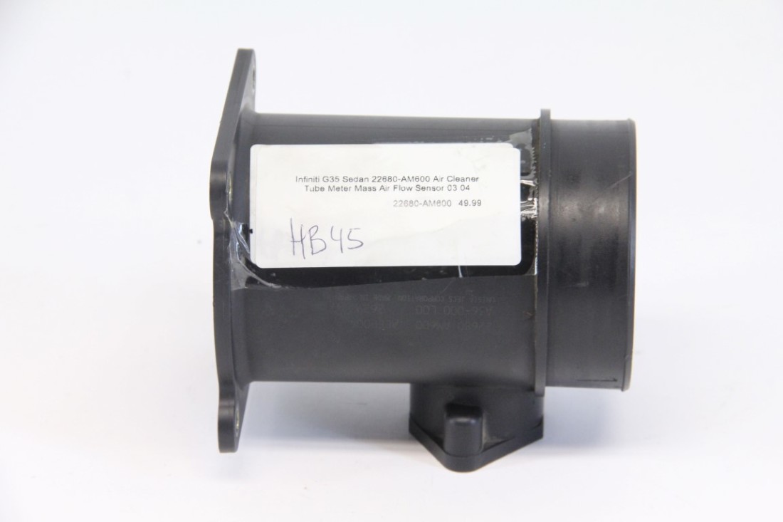 Infiniti G35 Sedan 22680AM600 Air Cleaner Tube Meter Mass Air Flow
