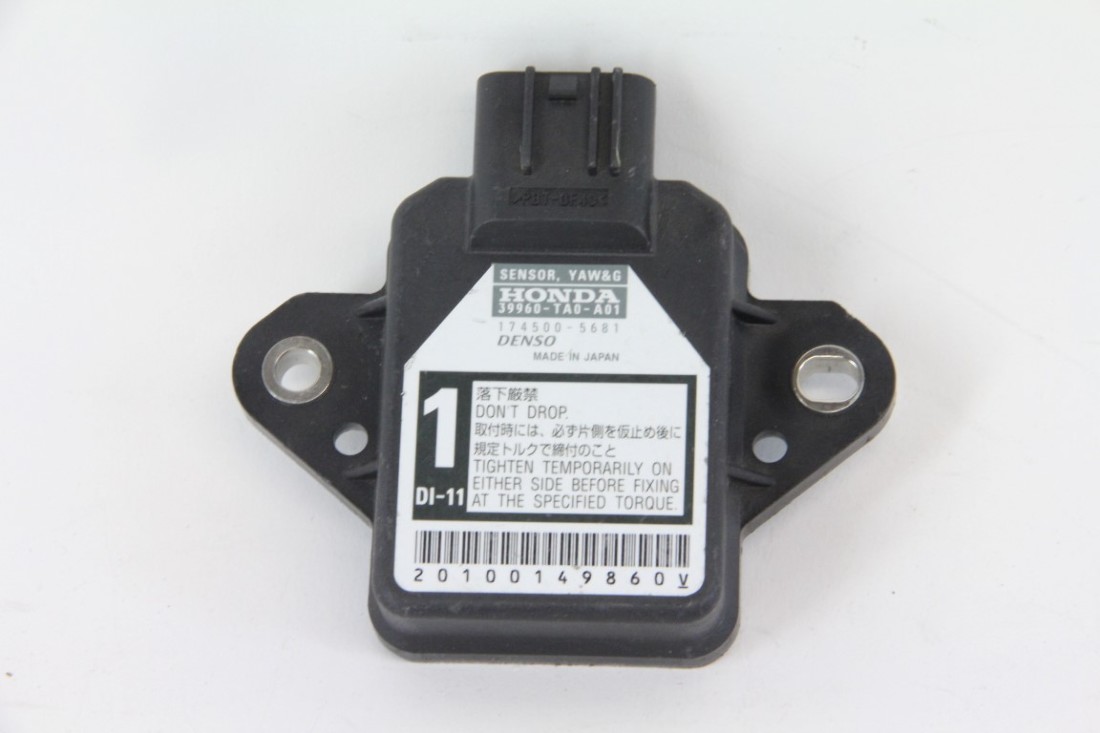Honda Accord 0812 Yaw & G Rate Sensor Module 39960TA0A01, Factory OEM 2008, 2009, 2010, 2011