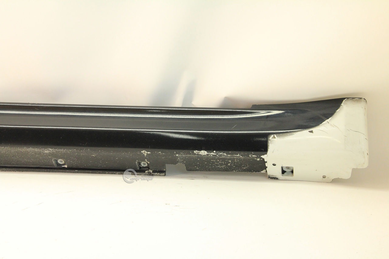Infiniti G35 0307 Coupe 76850AM865 Right Side Rocker Panel Molding, Black A411, OEM, 2003