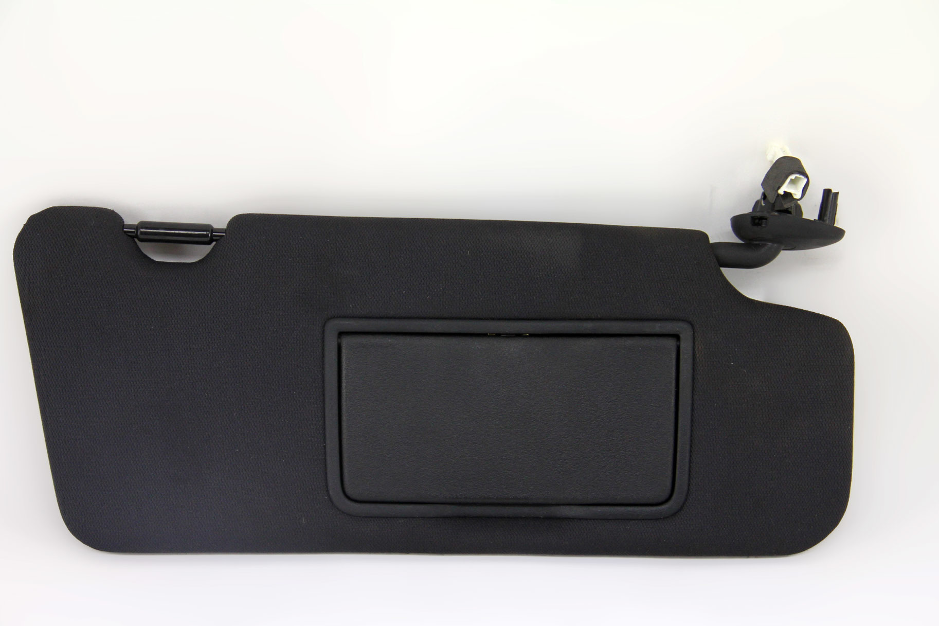 Acura ILX 17-18 Sunvisor Shade Sun Visor Right/Passenger Black 83230-STK-A01, A672, OEM, 2016, 2017, 2018