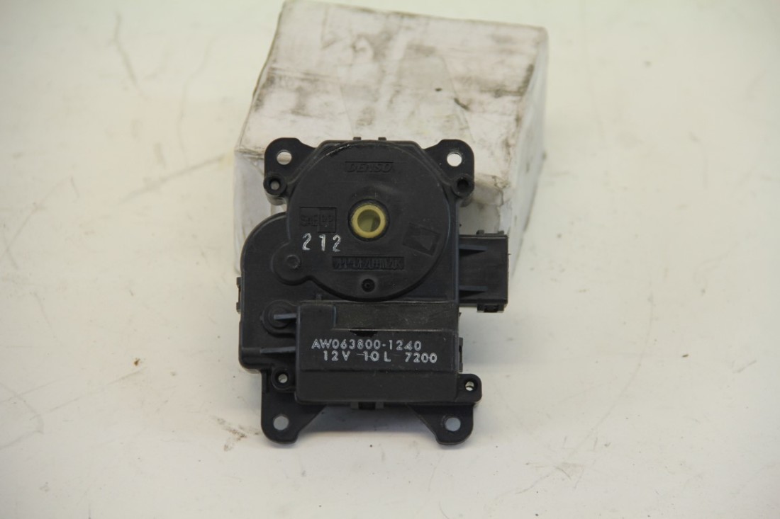 Honda Accord 08-12 Heater Blower Recirculate Motor Actuator AW063800-1240, OEM, 2008, 2009, 2010, 2011, 2012