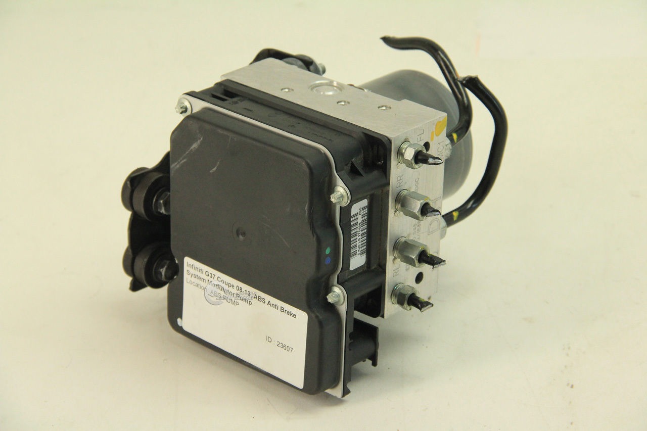 Infiniti G37 Coupe 0813, ABS Anti Brake System Modulator Pump 2008