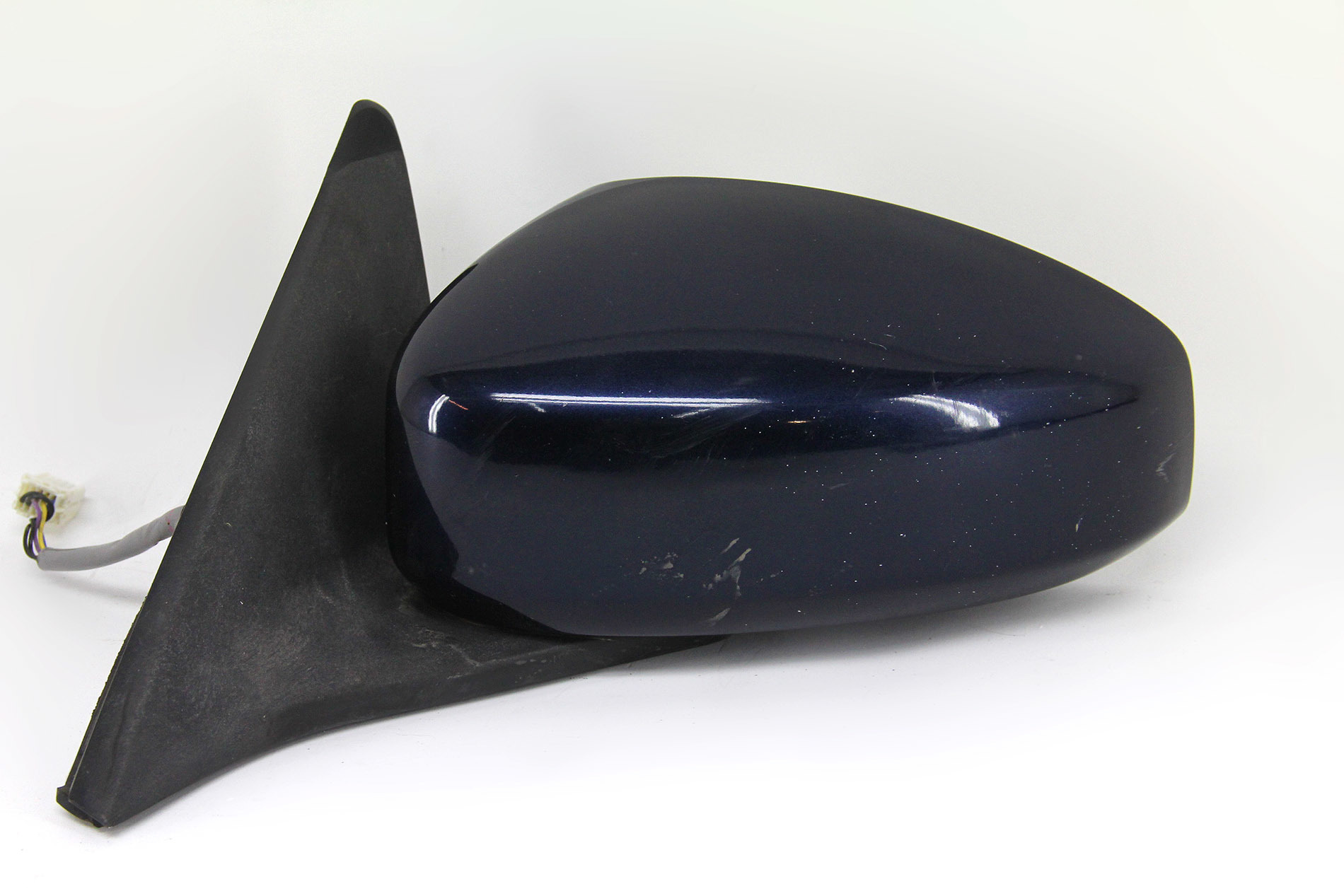 Infiniti G35 Coupe Power Side View Mirror Left Blue K6301AM865 OEM 03