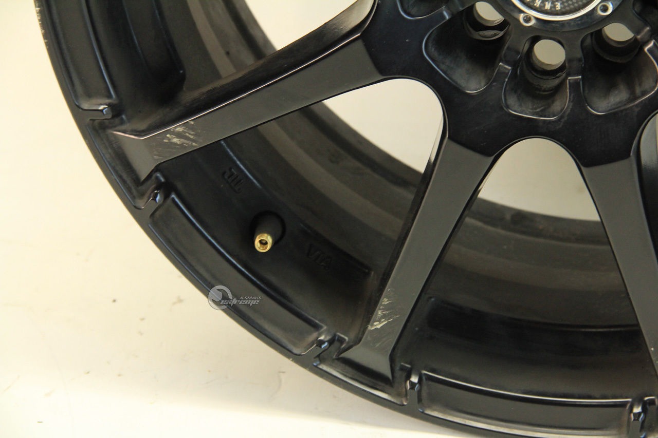 Enkei EDR9 17x7 9 Spoke Alloy Rim 5 Lug Nut 45 Inset. 5x100/114.3 Black