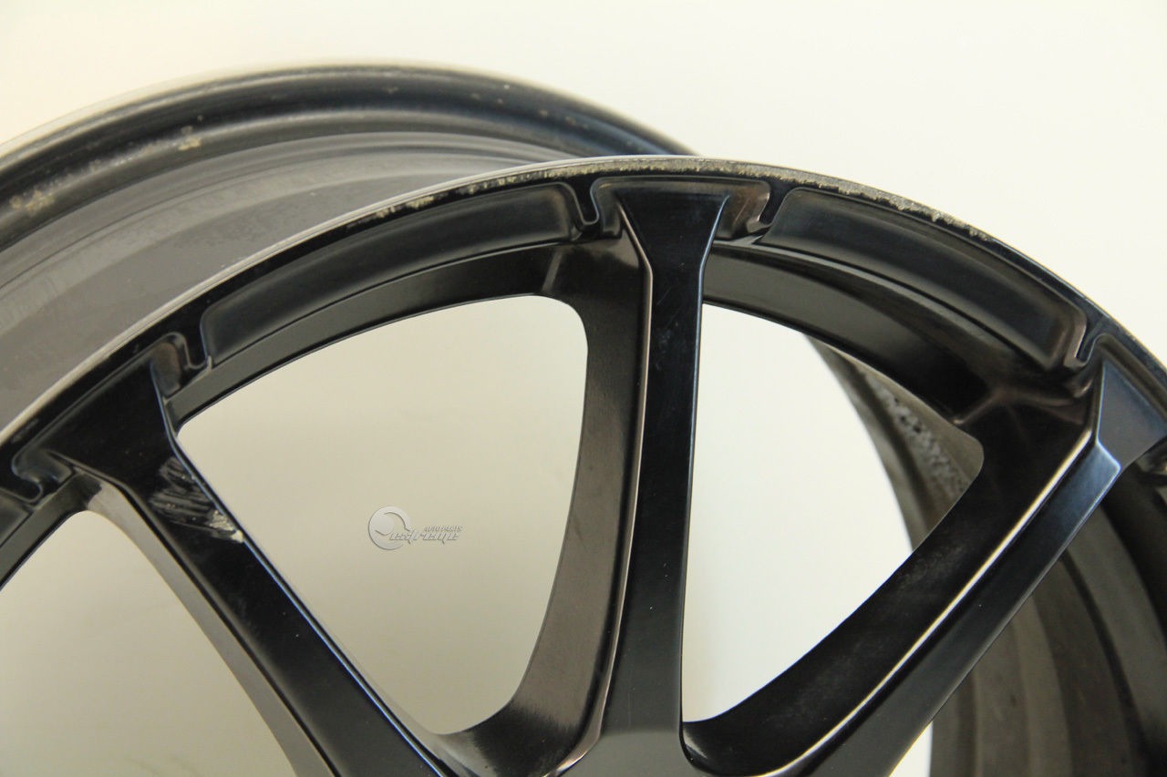 Enkei EDR9 17x7 9 Spoke Alloy Rim 5 Lug Nut 45 Inset. 5x100/114.3 Black