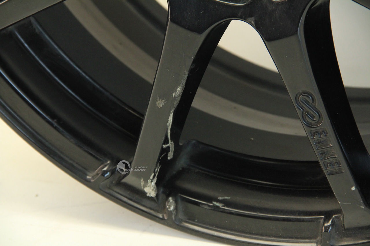 Enkei EDR9 17x7 9 Spoke Alloy Rim 5 Lug Nut 45 Inset. 5x100/114.3 Black 3 Extreme Auto Parts