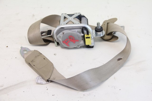 Honda Accord 08-12 Sedan Seat Belt Seatbelt, Front Right, Tan 04814-TA5-A00, A583, OEM, 2008, 2009, 2010, 2011, 2012